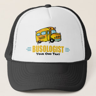 Funny School Bus Trucker Hat