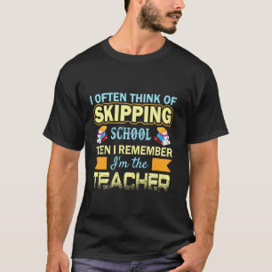 Funny School College Teachers Graphics Plus Size T-Shirt