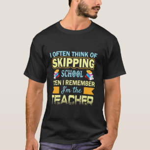 Funny School College Teachers Graphics Plus Size T-Shirt