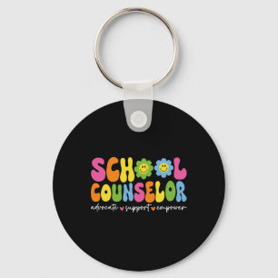 Funny School Counselor Back To School Counseling T Key Ring