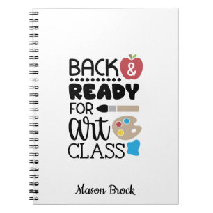 Funny school personalised gift Notebook