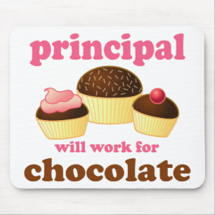 Funny School Principal Mousepad