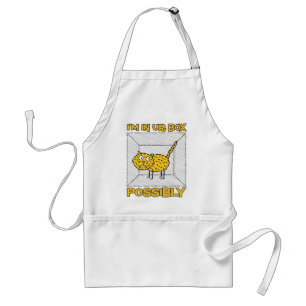 Funny Schrodinger's Cat Lolcat Apron