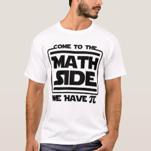 Funny Sci Fi Nerd Teacher  Math Pun Joke Quote T-Shirt