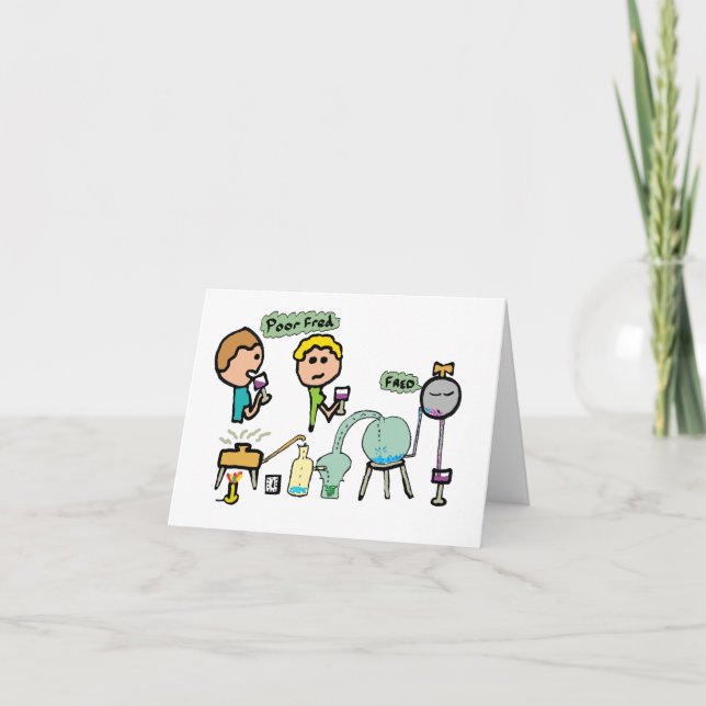 Funny Science Card (Front)