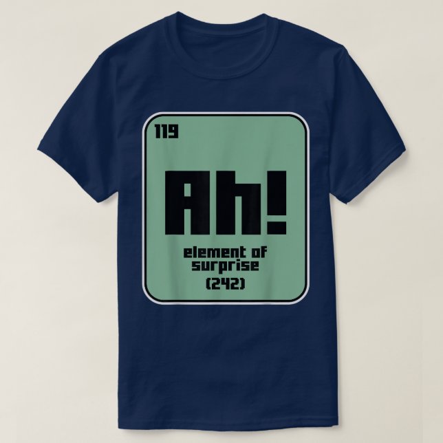 Funny Science Chemistry Motivation Nerd Element Ge T-Shirt (Design Front)