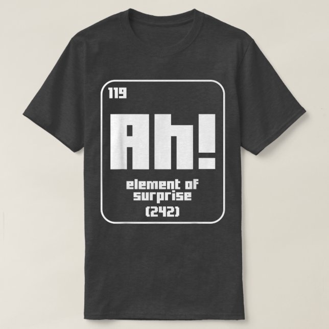 Funny Science Chemistry Motivation Nerd Element Ge T-Shirt (Design Front)