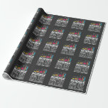 Funny Science Chemistry T Shirt for Nerds Wrapping Paper<br><div class="desc">Know a laboratory technician or medical technologist who NEEDS this tee? This is the perfect laboratory humour shirt to wear with scrubs and gloves for hospital lab week!</div>