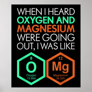 Funny Science  Cool Nerd T Gift Tee Men Women Kids Poster