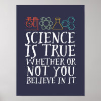 Funny Science Is True Geek and Nerd Scientist