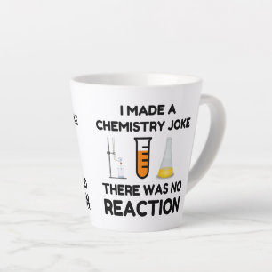 Funny Science lover chemistry joke Latte Mug