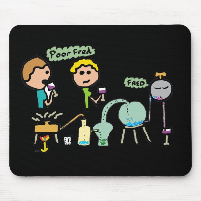 Funny Science Mouse Pad (Front)