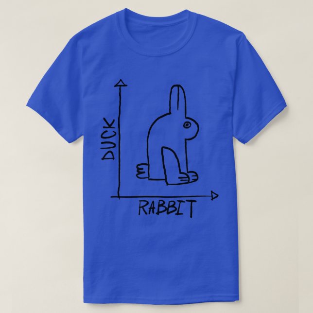 Funny Science Nerd Duck Rabbit Physics Math Geek G T-Shirt (Design Front)