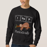 Funny Science Pun Chemistry Sloth Nap Lover