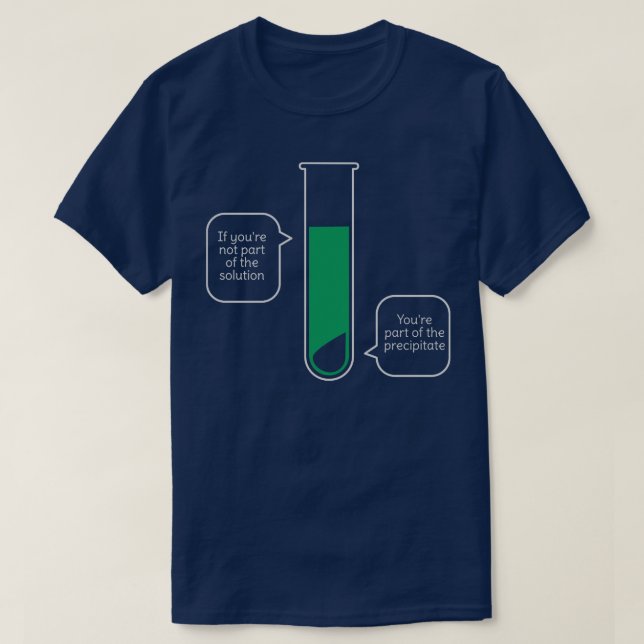 Funny Science Pun T-Shirt (Design Front)
