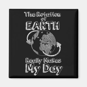 Funny Science Rotation Of Earth Really Makes My Da Magnet