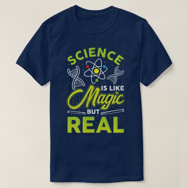 Funny Science Success Chemistry Motivation Nerd Ge T-Shirt (Design Front)