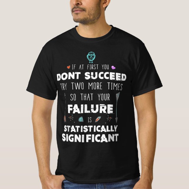 Funny Science Success Chemistry Motivation Nerd Gi T-Shirt (Front)