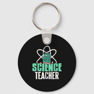 Funny Science Teacher Backpack School Humor  Key Ring