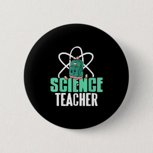 Funny Science Teacher Backpack School Humour 6 Cm Round Badge