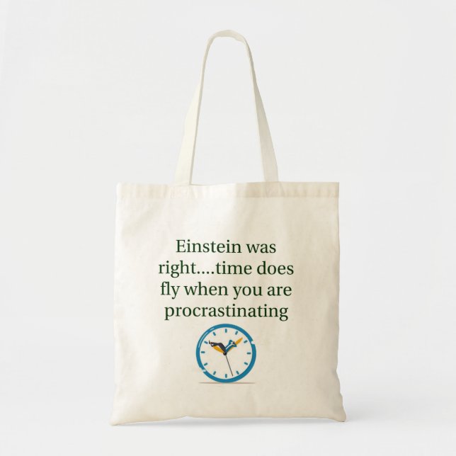 Funny Science Tote Bag – A Clever Gift for Science (Front)