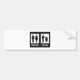Funny Scooter Bumper Sticker