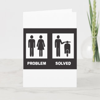 Funny Scooter Card