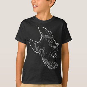 Funny Scottie Dog Scottish Terrier  T-Shirt