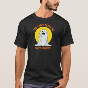 Funny Scottish Terrier Dog Halloween T-Shirt