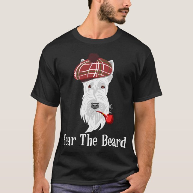 Funny Scottish Terrier Lover Scottie Gift T-Shirt (Front)
