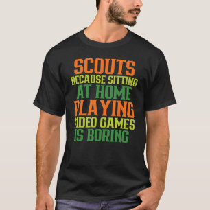 Funny Scout Joke, Perfect for Scout Troop Leader, T-Shirt