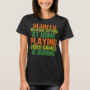 Funny Scout Joke, Perfect for Scout Troop Leader, T-Shirt