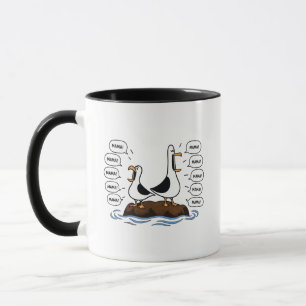 Funny Screaming Seagulls Mama Mug