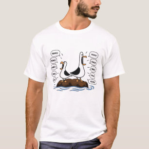 Funny Screaming Seagulls Mama T-Shirt