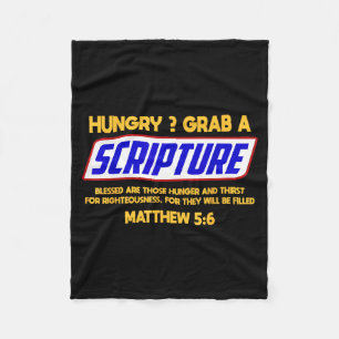 Funny Scripture , Bible Verse, Famous Scriptures,  Fleece Blanket