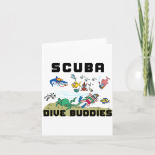 Funny Scuba Dive Buddy Card