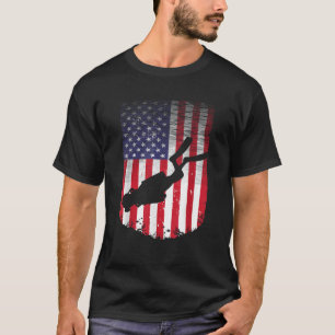 Funny Scuba Diving Art For Men Women Scuba Diver S T-Shirt