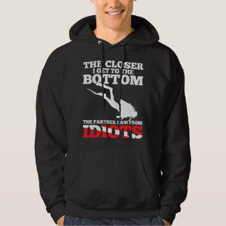 Funny Scuba Diving Flag Dive Quote Scuba Diver Gif Hoodie