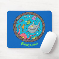 Funny sea creatures underwater cartoon 2