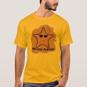 funny sea star tee shirt