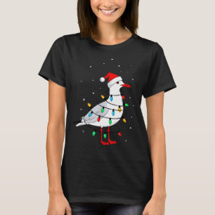 Funny Seagull Bird Christmas Animal Lover  T-Shirt