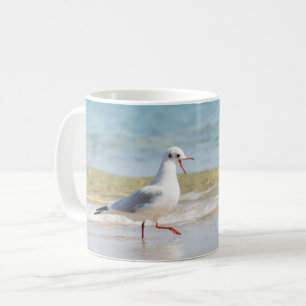 Funny seagull coffee mug