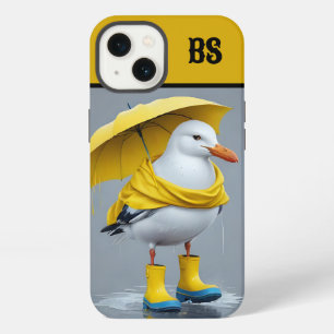 Funny Seagull in Rain Boots – Beach Humour iPhone 13 Case
