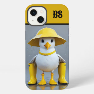 Funny Seagull in Rain Boots – Beach Humour iPhone 13 Case