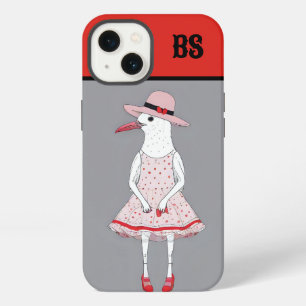 Funny Seagull in shoes – Beach Humour iPhone 13 Case