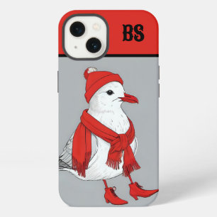 Funny Seagull in shoes – Beach Humour iPhone 13 Case