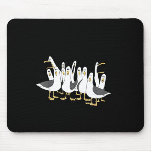 Funny Seagull Mum Mum Ocean Life Mothers Day Bird Mouse Pad