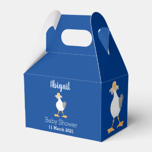 Funny seagull with French fries cartoon Favour Box