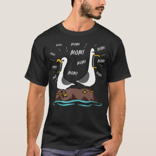 Funny Seagulls Screaming Mum Mum T-Shirt