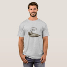 Funny seal of approval pun T-shirt